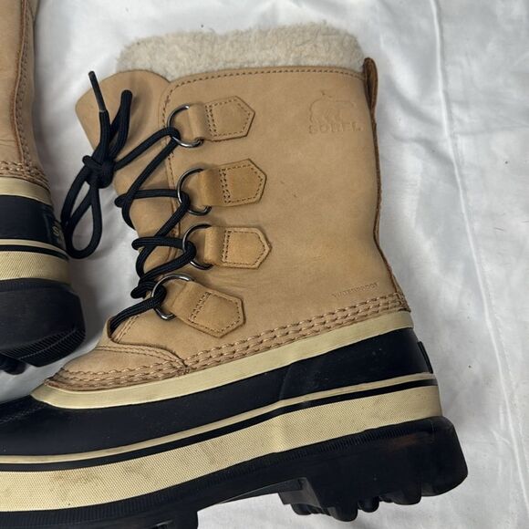Sorel Women’s Caribou Snow Waterproof Winter Boot. Size 6. - Picture 4 of 12
